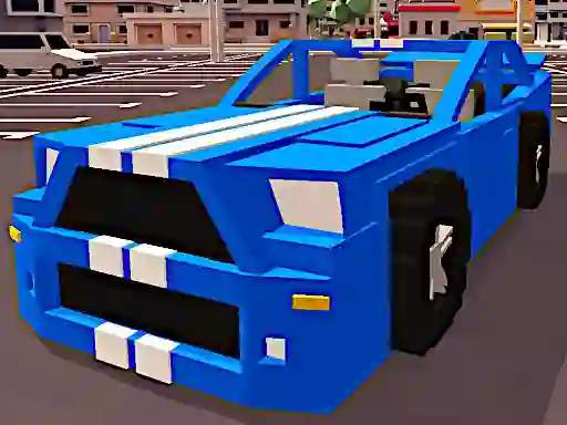 Xogo Cubic Cars Highway en liña