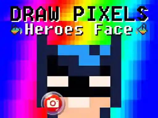 Xogo Draw Pixels Heroes Face en liña
