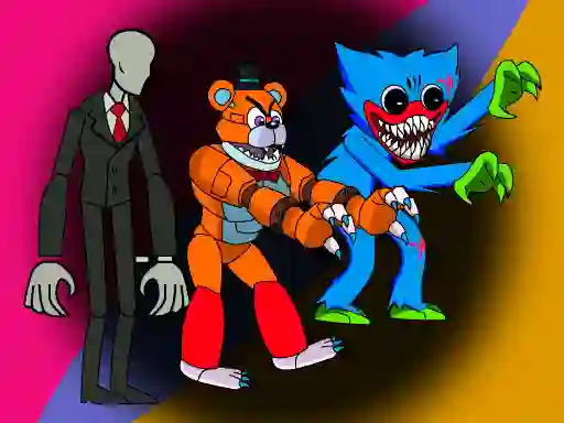 Xogo Monsters Attack Among Us Squad en liña