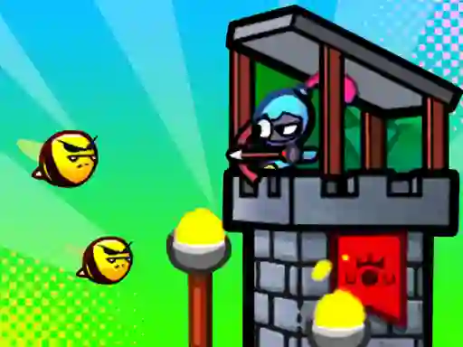Xogo Idle Archer Tower Defense en liña