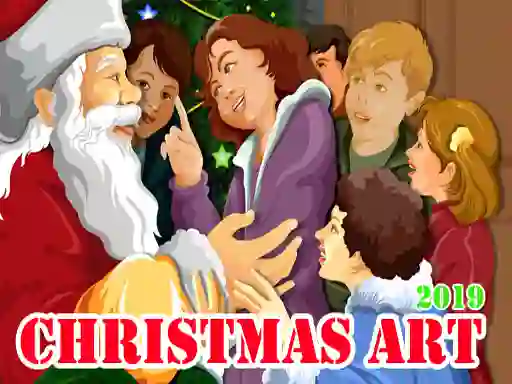 Xogo Christmas Art 2019 en liña