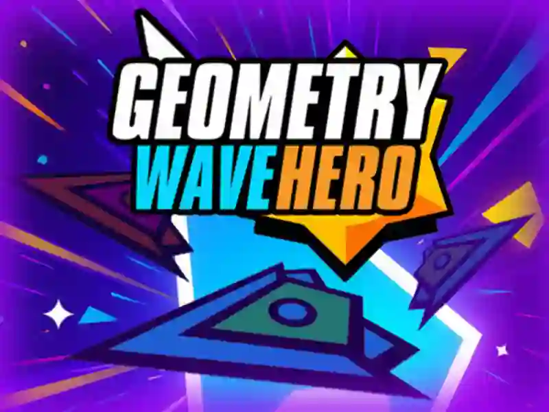 Xogo Geometry Wave Hero en liña