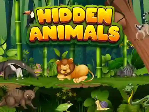 Xogo Hidden Animals en liña