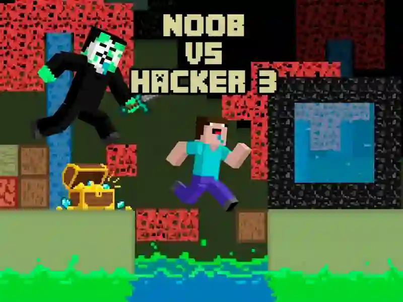 Xogo Noob vs Hacker en liña