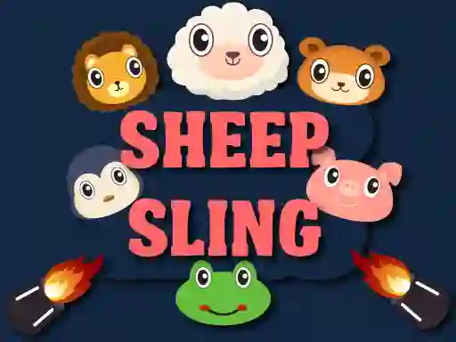 Xogo Sheep Sling en liña