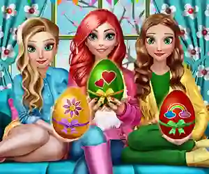 Xogo Princesses Easter Fun en liña