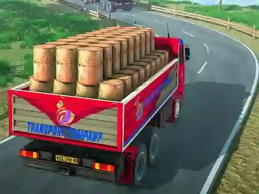 Xogo Indian Truck Driver Cargo Duty Delivery en liña