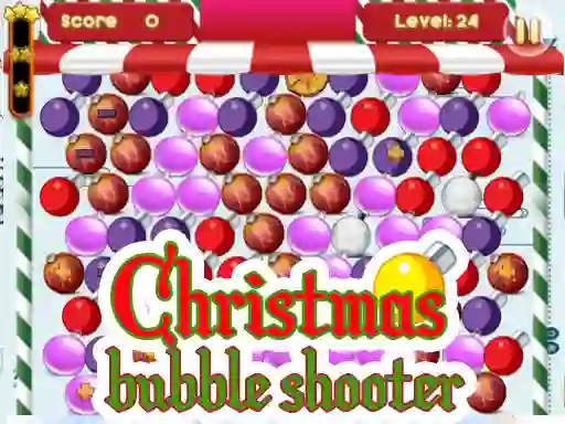 Xogo Christmas Bubble Shooter 2019 en liña