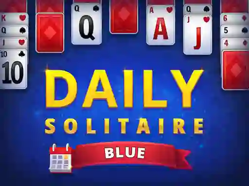 Xogo Daily Solitaire Blue en liña