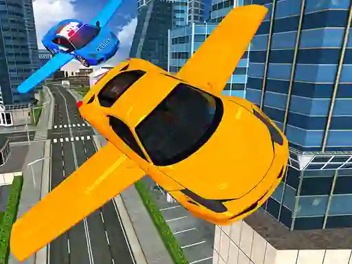 Xogo Flying Car Simulator 3D en liña