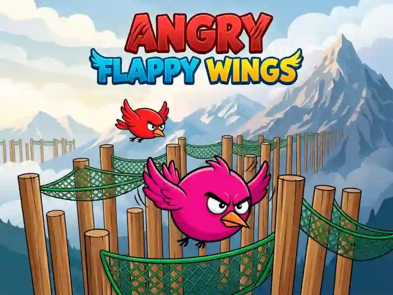 Xogo Angry Flappy Wings en liña
