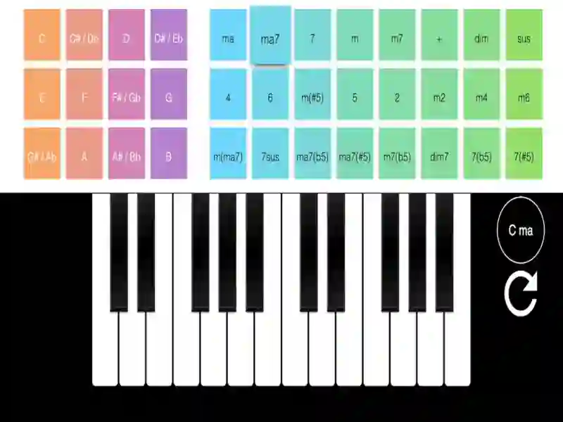 Xogo Real Piano Online en liña