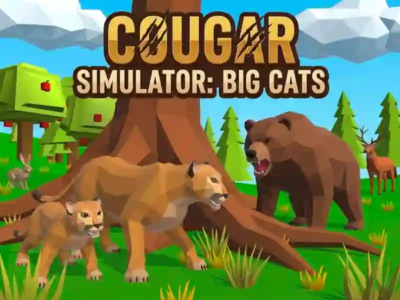 Xogo Cougar Simulator: Big Cats en liña