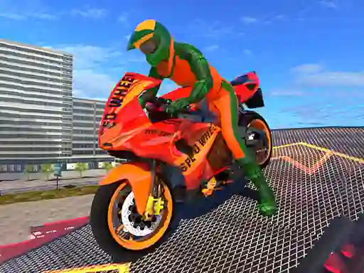 Xogo Bike Stunt Driving Simulator 3d en liña
