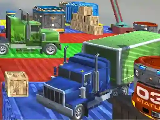 Xogo Xtreme Truck Sky Stunts Simulator en liña