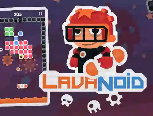 Xogo LavaNoid en liña