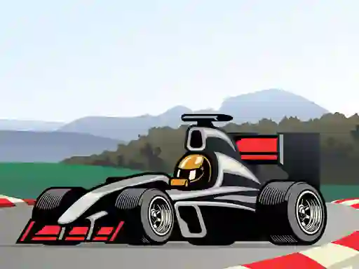Xogo Super Race Cars Coloring en liña