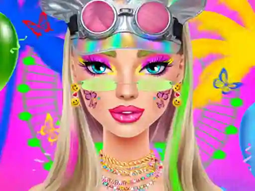 Xogo Festival Vibes Makeup en liña
