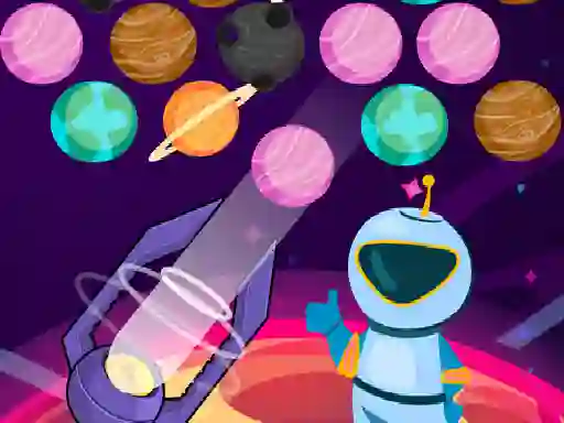 Xogo Bubble Planets en liña