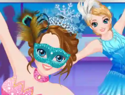Xogo Ice Skater Princess Dressup en liña