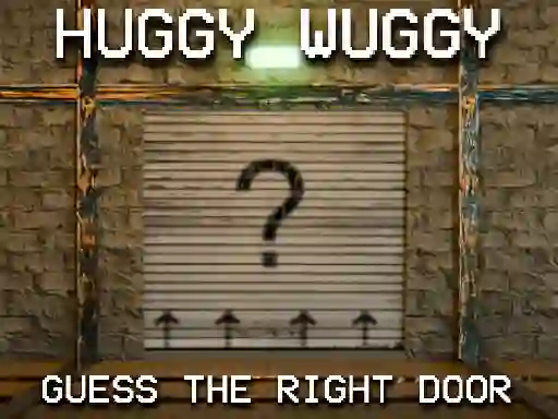 Xogo Huggy Wuggy Guess the right door en liña