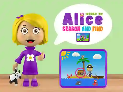 Xogo World of Alice Search and Find en liña