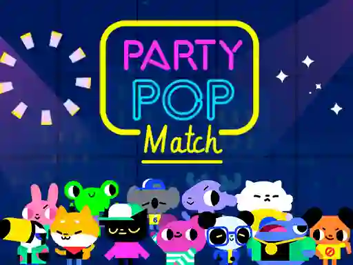 Xogo Party Pop Match en liña