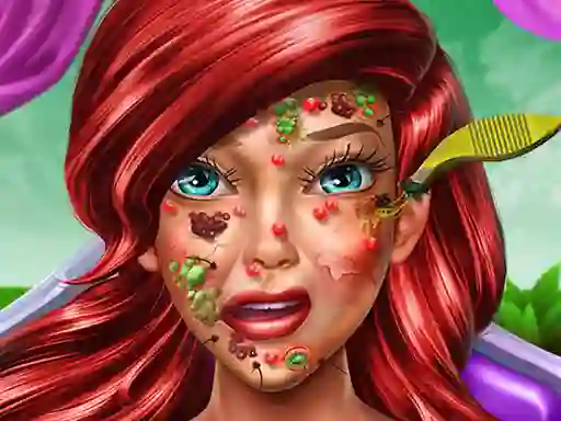 Xogo Princess Mermaid Skin Doctor en liña