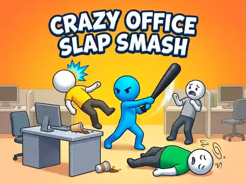 Xogo Crazy Office Slap Smash en liña