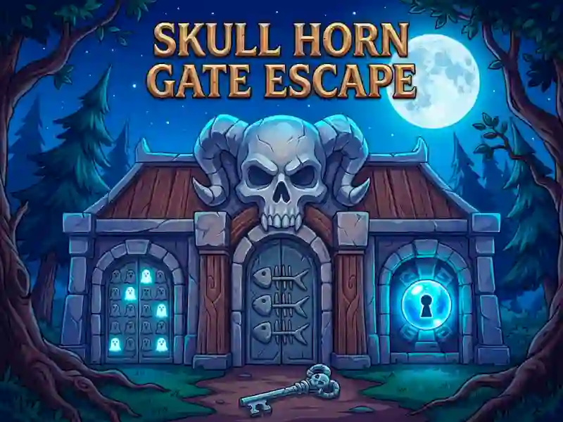 Xogo Skull Horn Gate Escape en liña