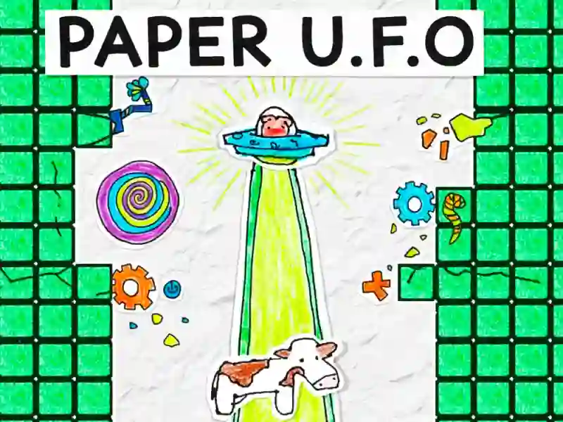 Xogo Paper U.F.O. en liña