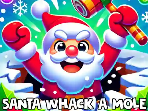 Xogo Santa Whack a Mole en liña