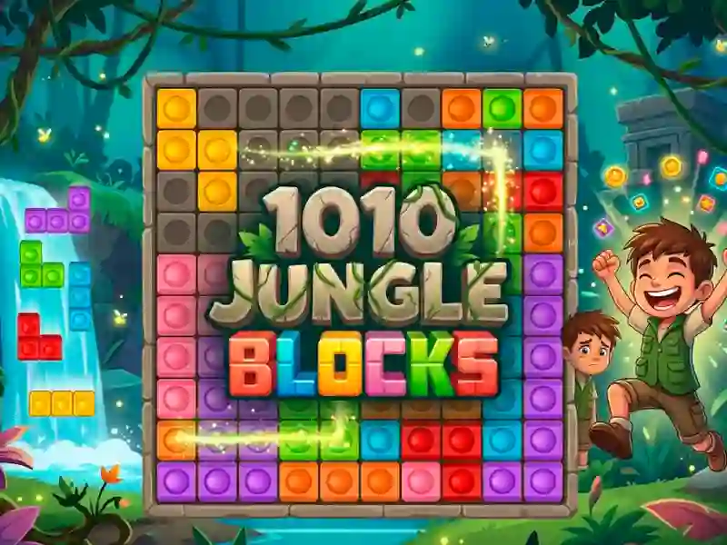 Xogo 1010 Jungle Blocks en liña