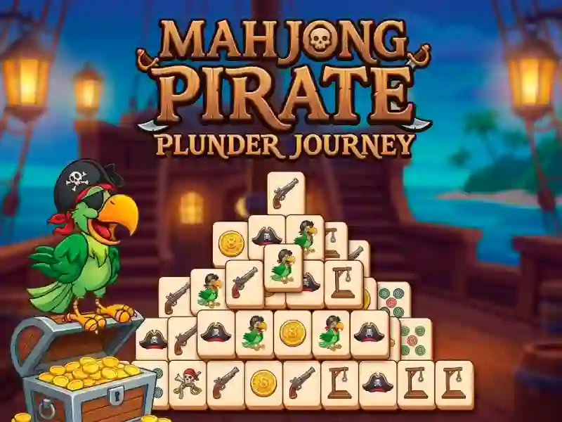 Xogo Mahjong Pirate Plunder Journey en liña