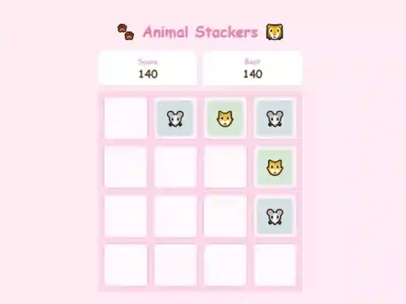 Xogo Animal Stackers en liña
