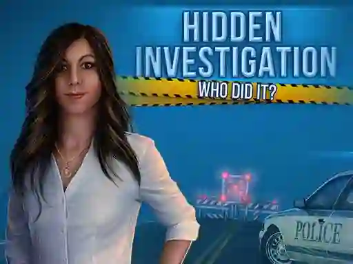Xogo Hidden Investigation: Who Did It en liña