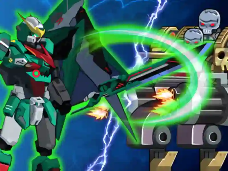Xogo Play Dino Robot Fighting War en liña