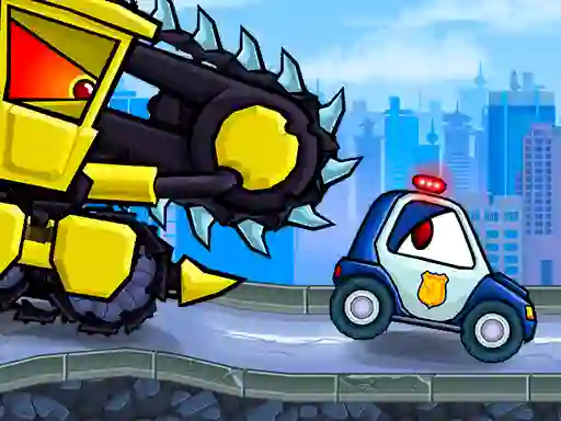 Xogo Car Eats Car Evil Cars en liña