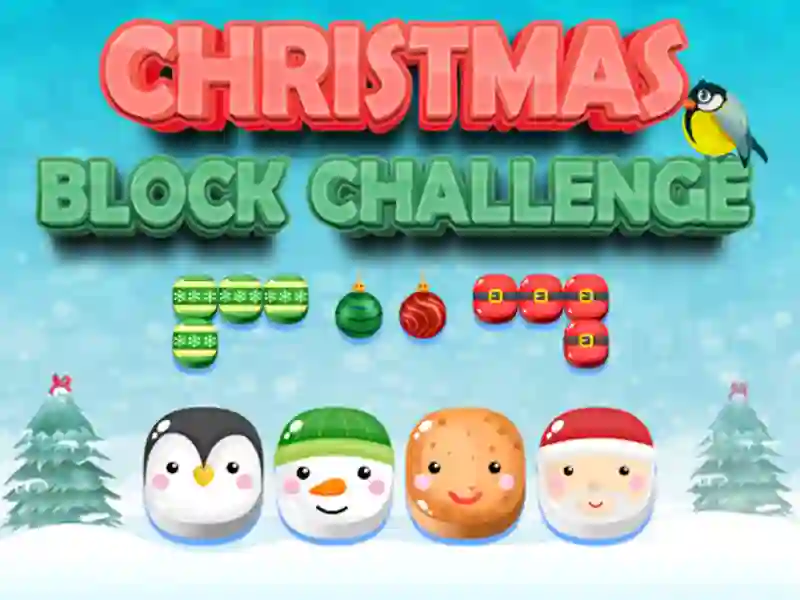 Xogo Christmas Block Challenge en liña