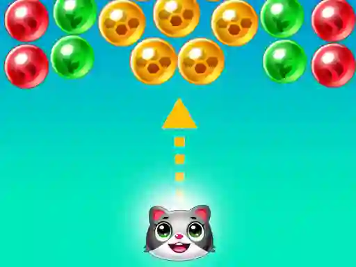 Xogo Save the cats Bubble shooter en liña