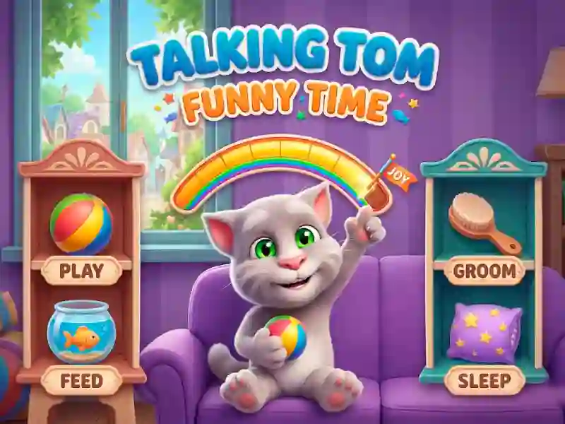 Xogo Talking Tom Funny Time en liña
