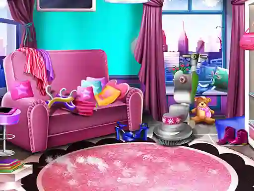 Xogo Girly House Cleaning en liña