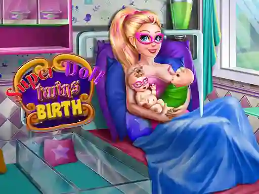 Xogo Super Doll Twins Birth en liña
