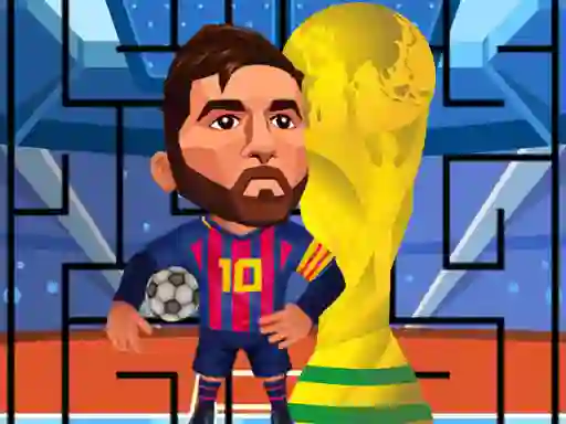 Xogo Messi in a maze en liña