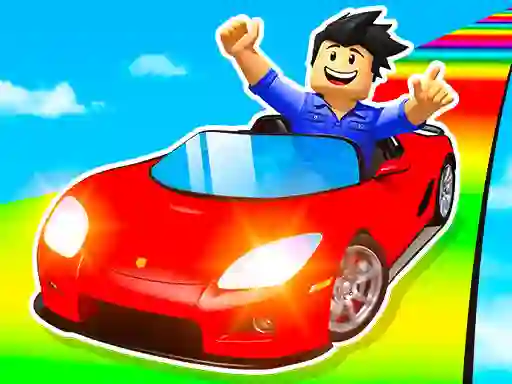 Xogo Epic Car Stunt Race Obby en liña