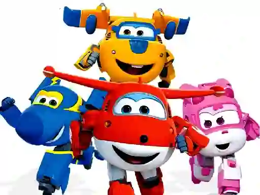 Xogo Cute Airplains Memory Time en liña