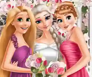 Xogo Eliza and princesses wedding en liña