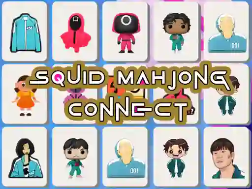 Xogo Squid Mahjong Connect en liña