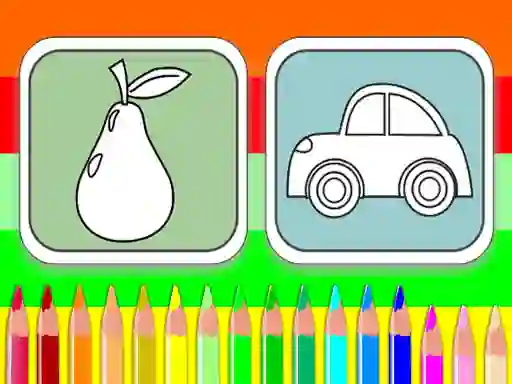 Xogo Fun Coloring Book en liña