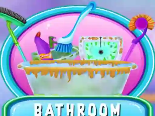Xogo Bathroom Clean Up en liña